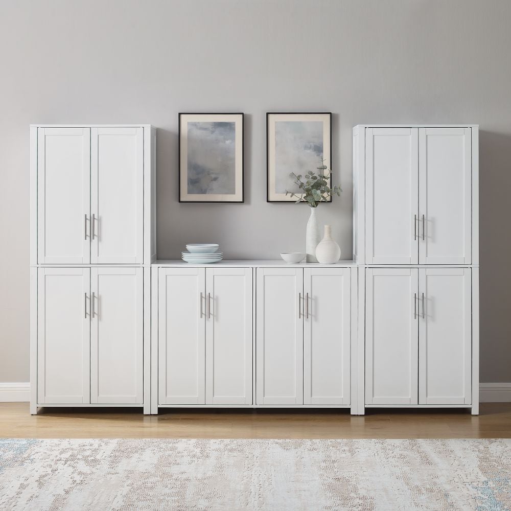 SAVANNAH 3-PIECE SIDEBOARD AND PANTRY SET | Crosley Furniture
