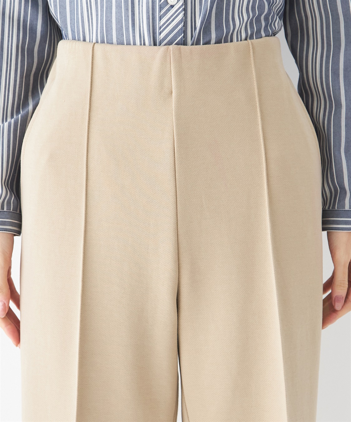 ピンタックポンチパンツ DECOY｜クロスプラス公式通販サイト