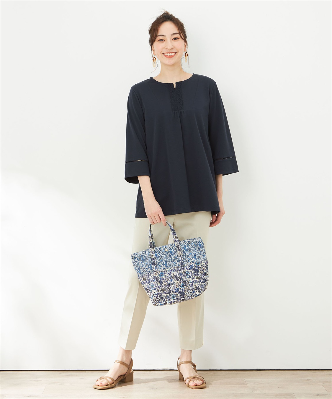 リバティプリントトートバッグ DECOY｜クロスプラス公式通販サイト