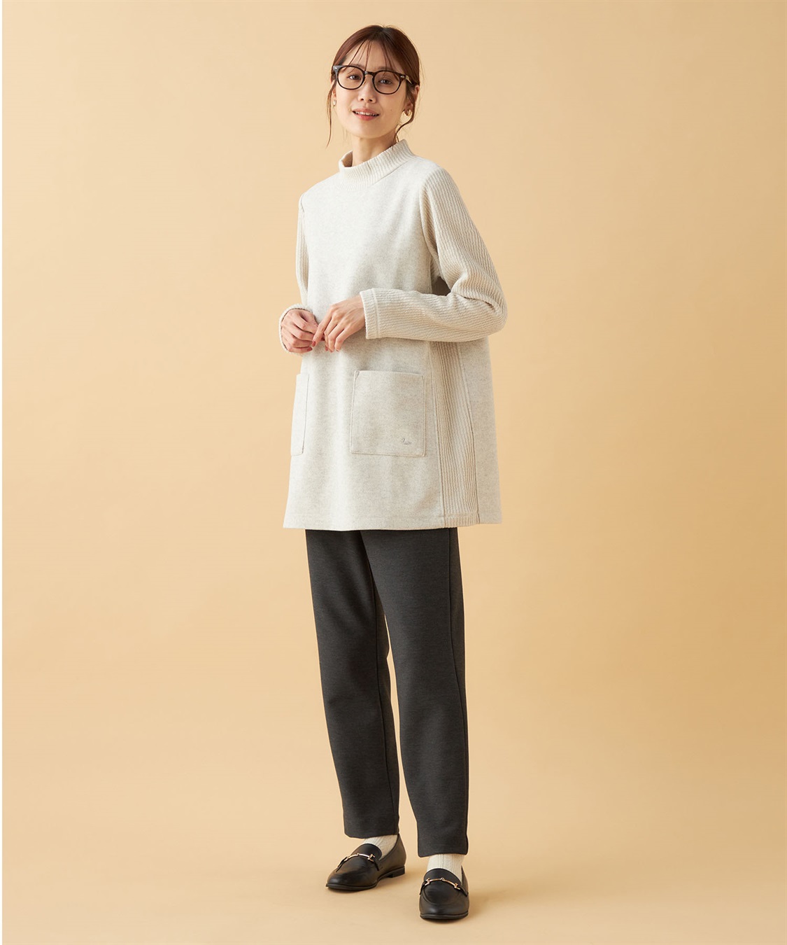 ウーレット切替チュニックプルオーバー DECOY｜クロスプラス公式通販サイト