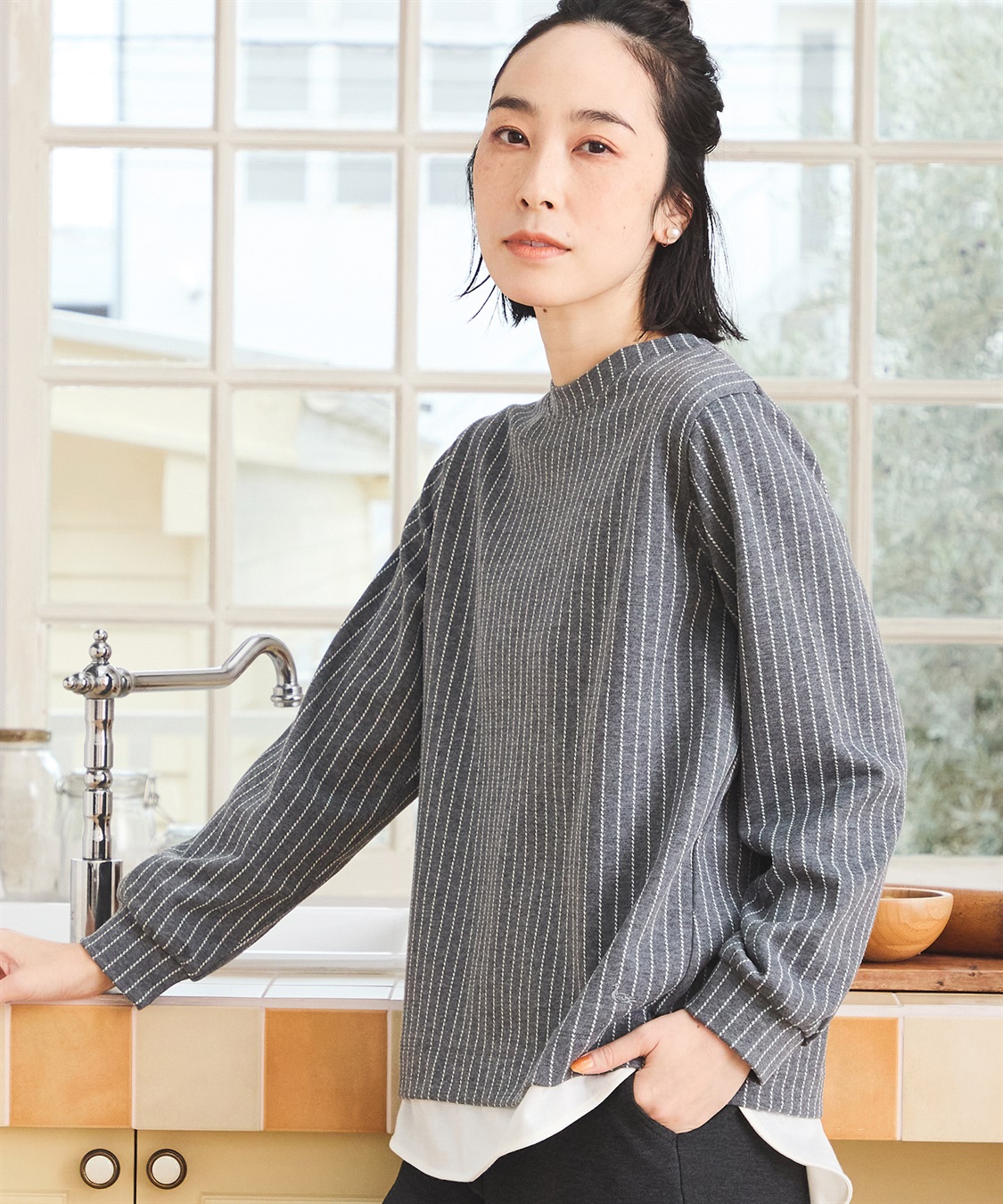 レイヤード風プルオーバー DECOY｜クロスプラス公式通販サイト