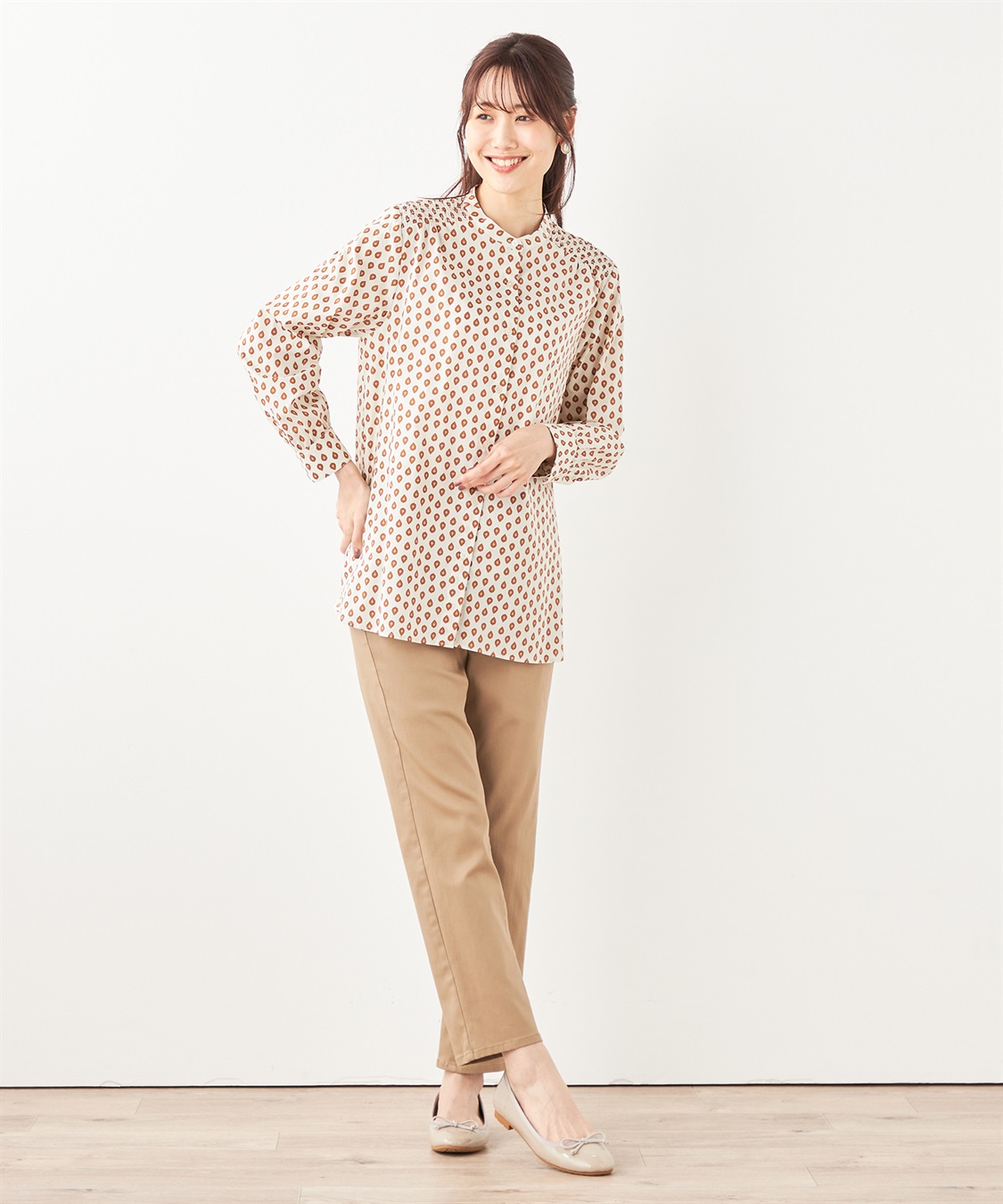 レゾリヴァードシャーリングブラウス DECOY｜クロスプラス公式通販サイト