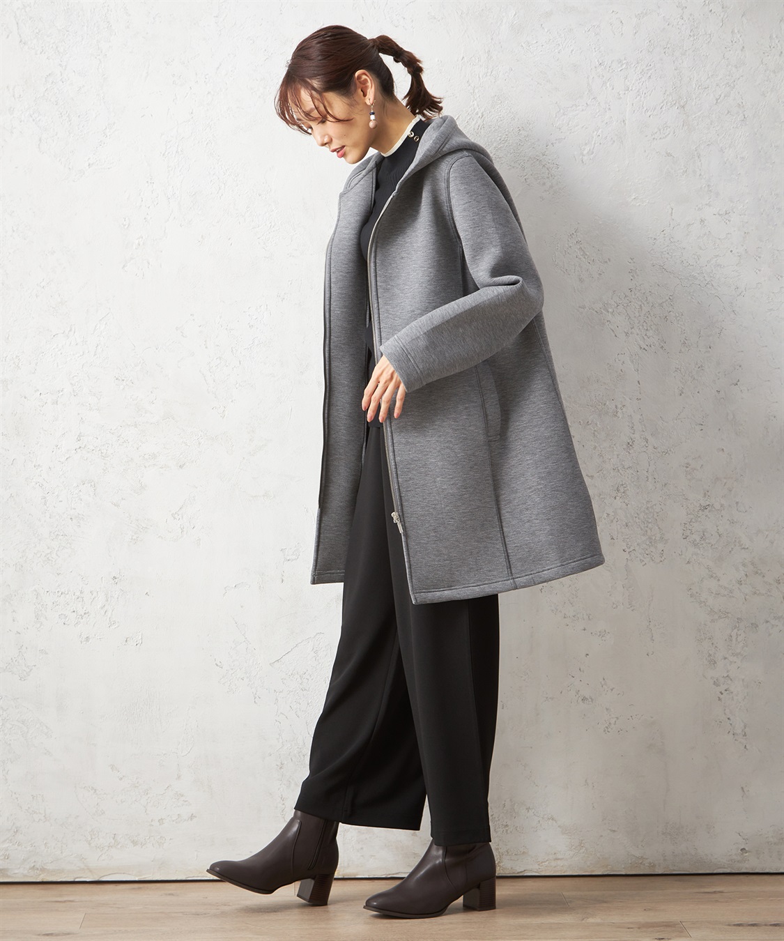 ダンボールフードジップコート Petit Honfleur｜クロスプラス公式通販