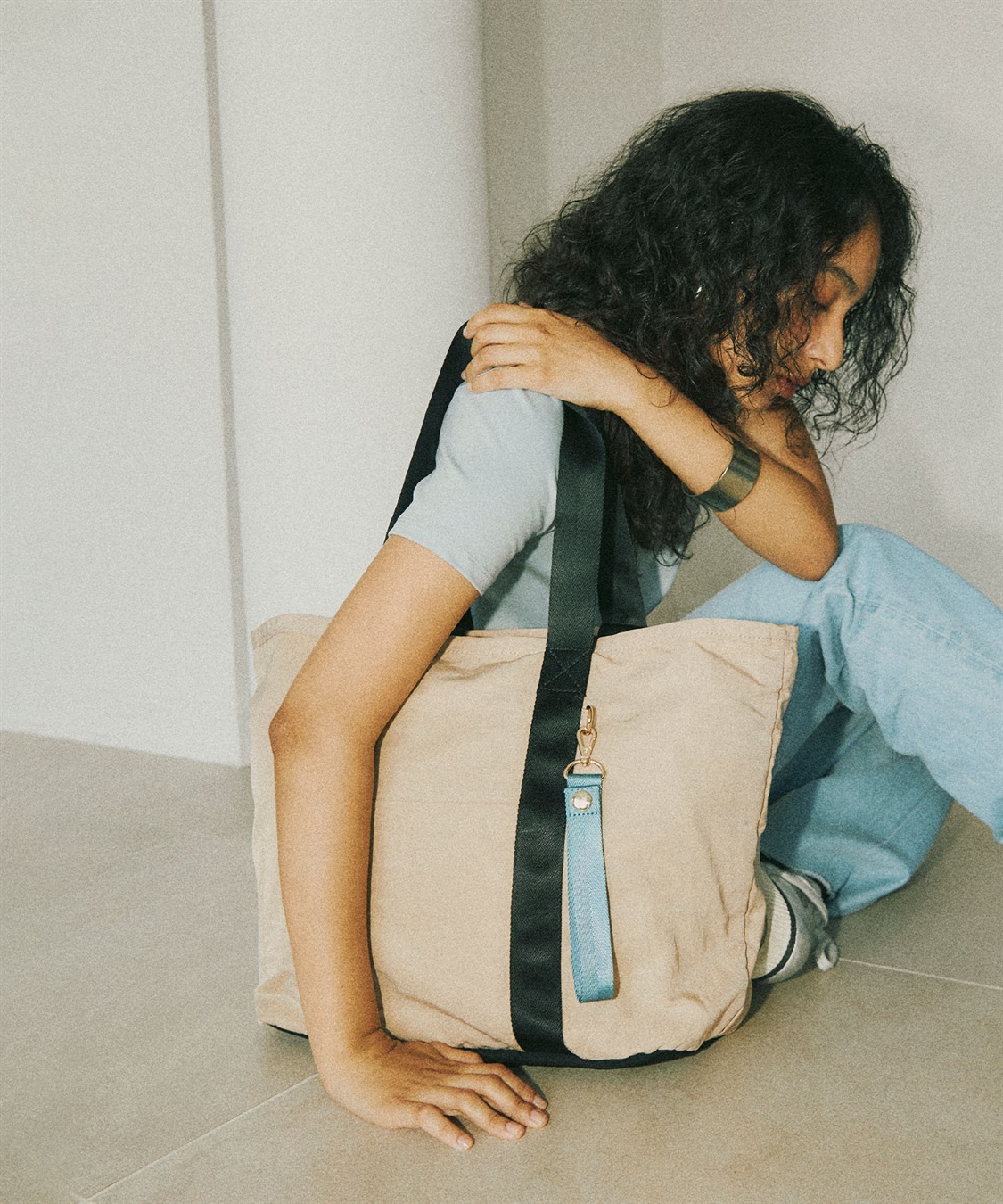 TRIP.INN】2WAY 目隠しポケット付ビッグトートバッグ Life Style by