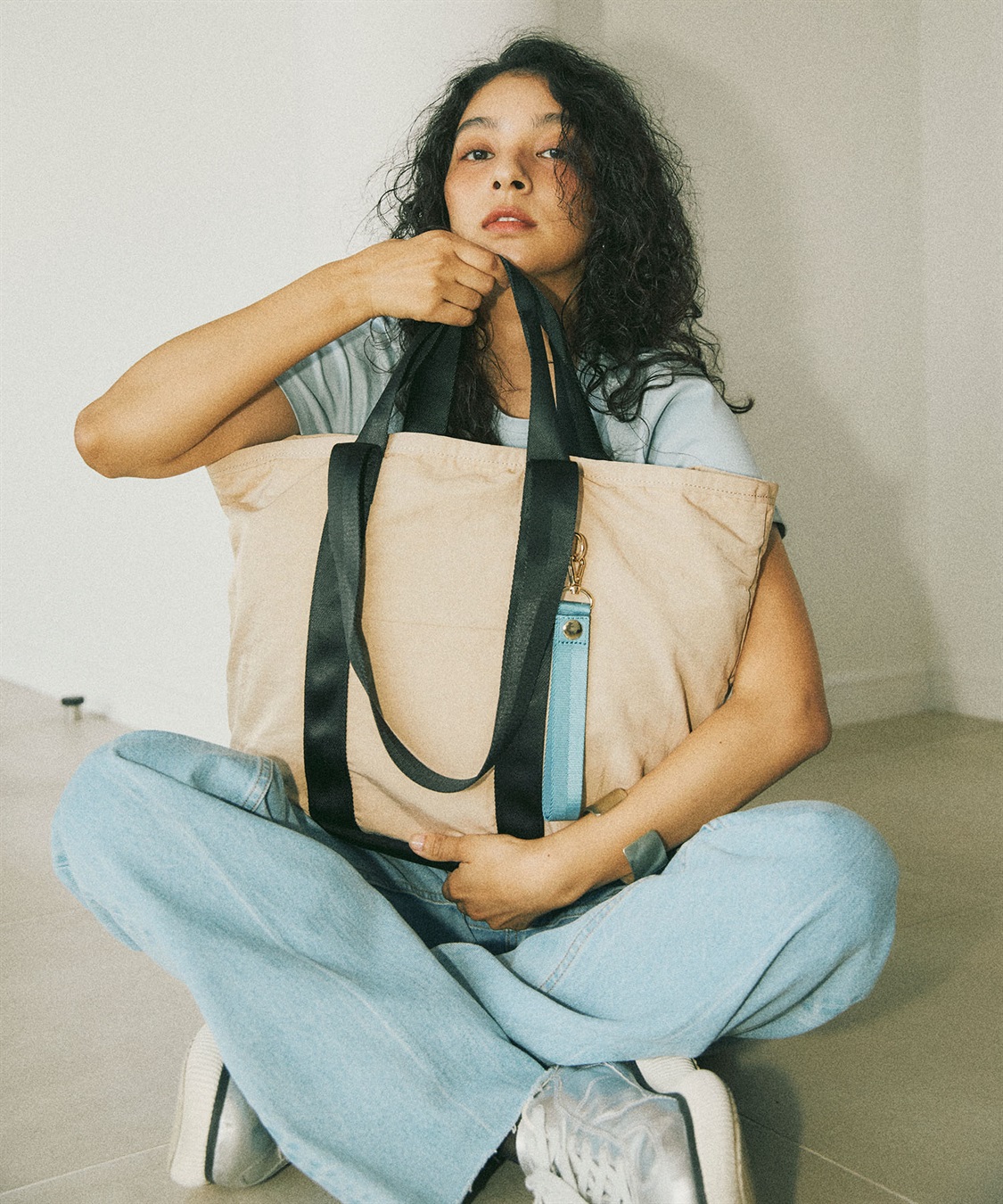 TRIP.INN】2WAY 目隠しポケット付ビッグトートバッグ Life Style by