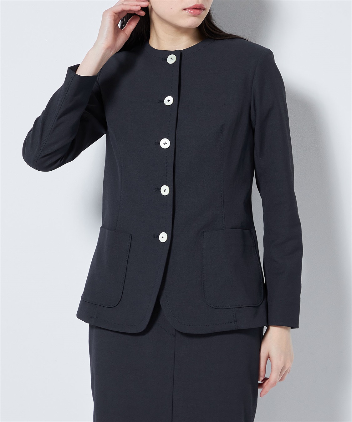 ドライオックスノーカラージャケット 49AV JUNKO SHIMADA｜クロス