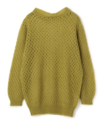 モヘヤ混ネット編みニットプルオーバー 49AV JUNKO SHIMADA｜クロス