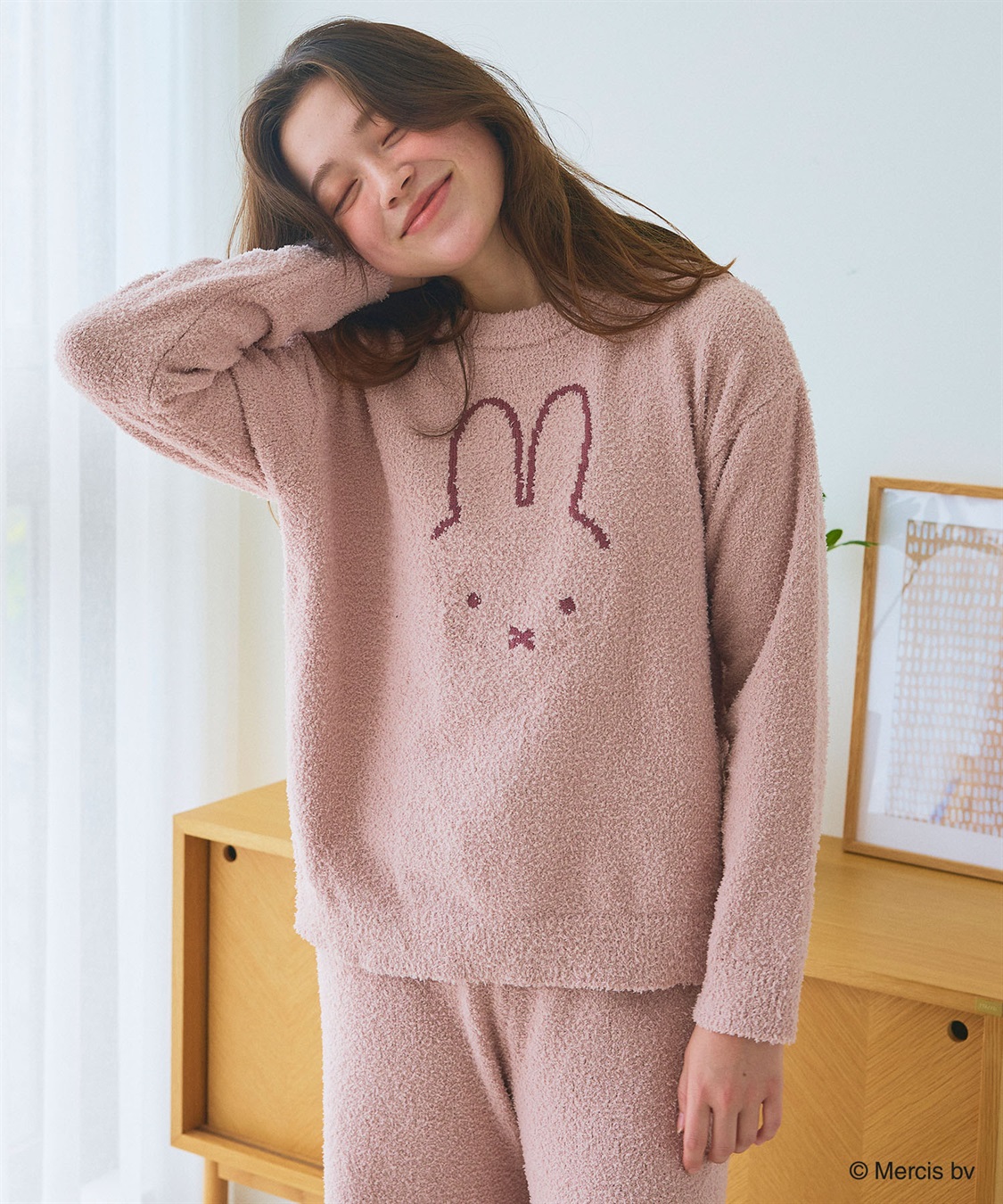 miffy/ミッフィー】もこもこルームウェア長袖トップス（上下別売り