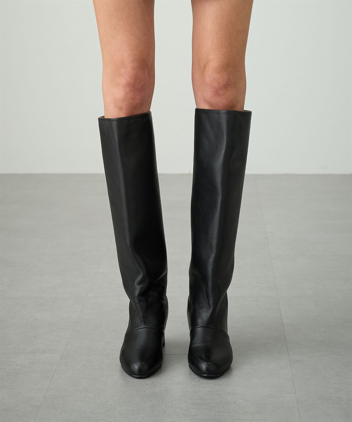 REMME】チャンキーヒールロングブーツ N.O.R.C｜クロスプラス公式通販