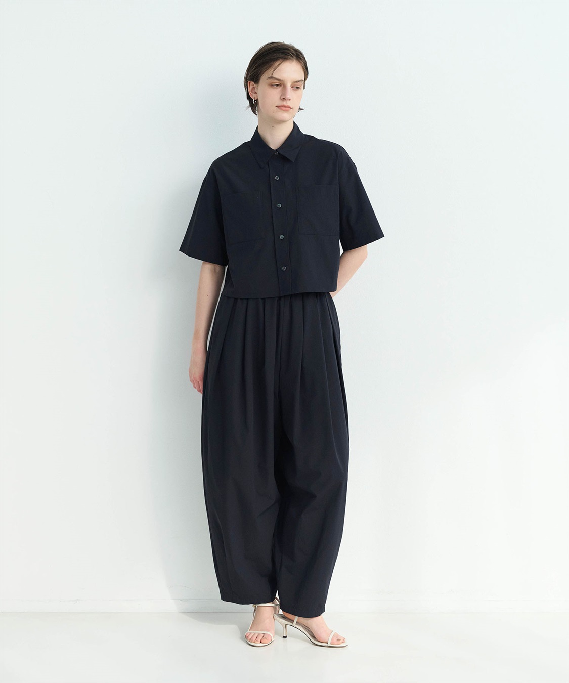 ソフトタイプライターカーブパンツ【COOL MOTION】 N.O.R.C｜クロス