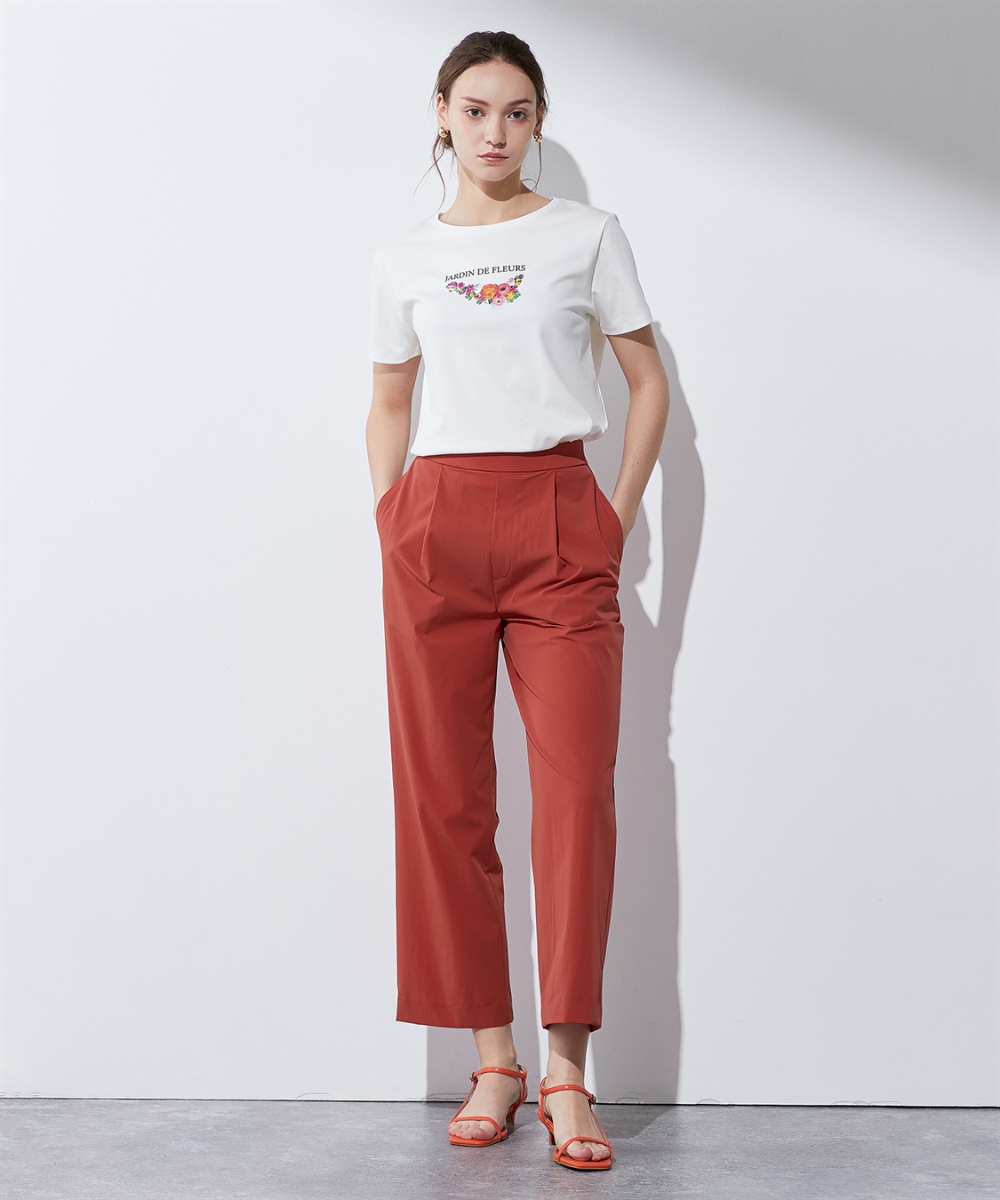 接触冷感】ナイロンパンツ LE SOUK HOLIDAY｜クロスプラス公式通販サイト