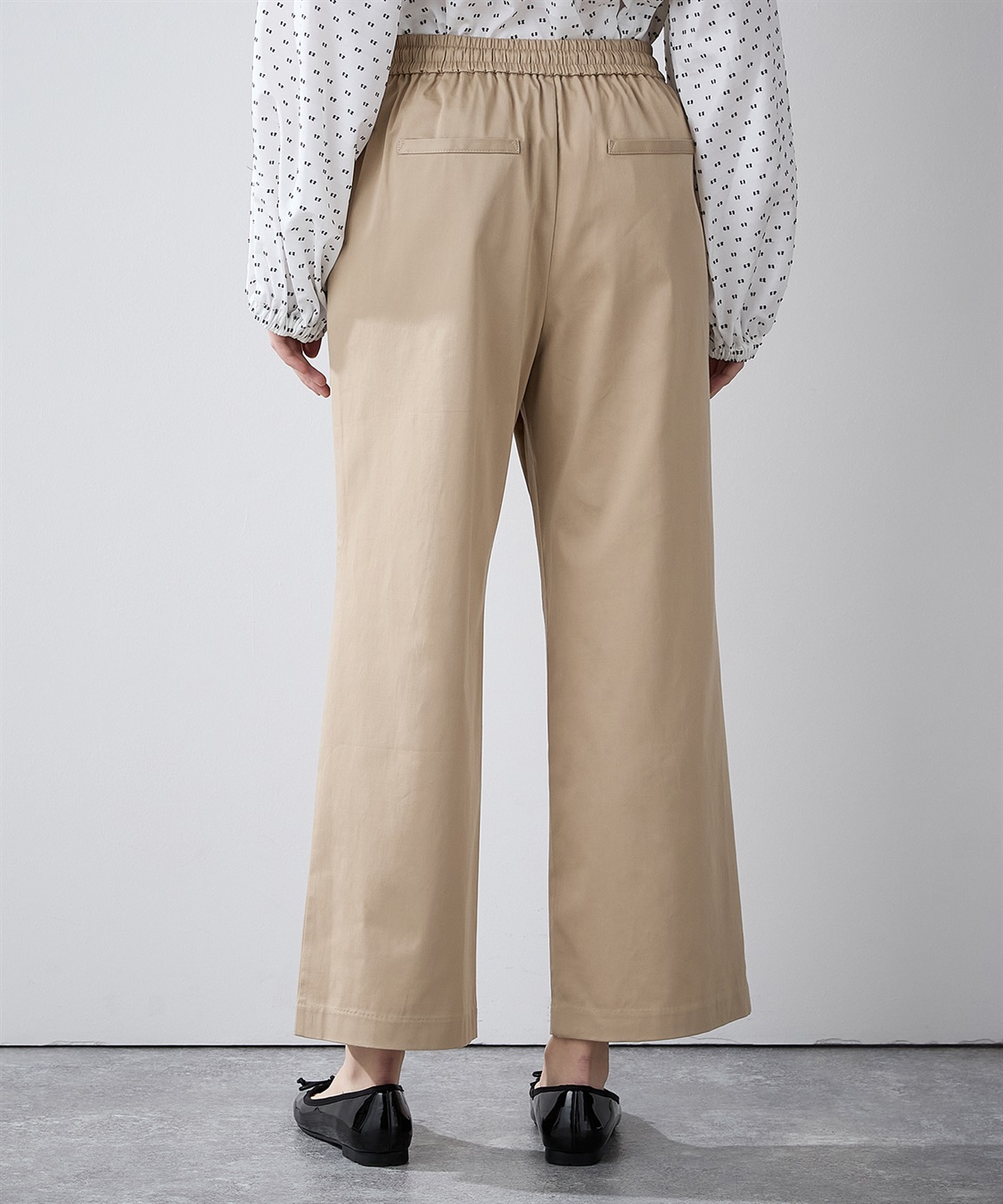 タックワイドパンツ LE SOUK HOLIDAY｜クロスプラス公式通販サイト