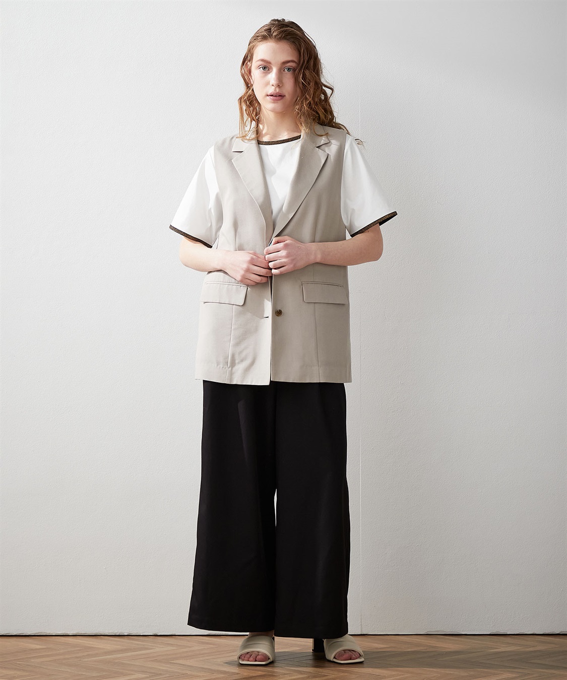 ジレ LE SOUK HOLIDAY｜クロスプラス公式通販サイト