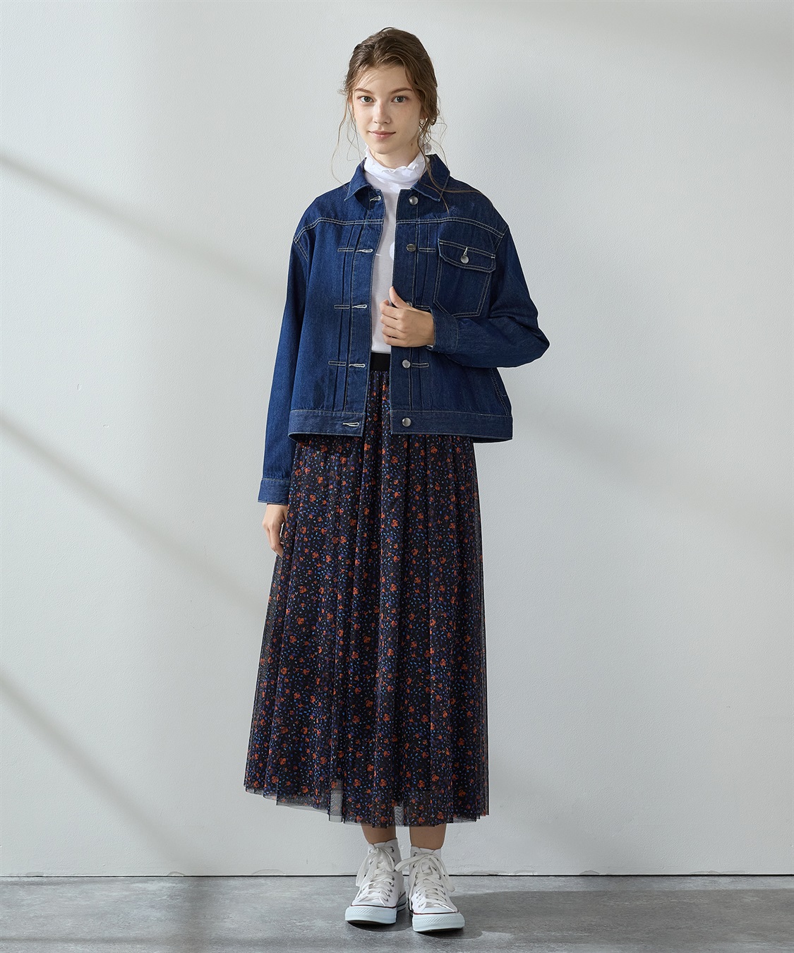 デニムジャケット LE SOUK HOLIDAY｜クロスプラス公式通販サイト