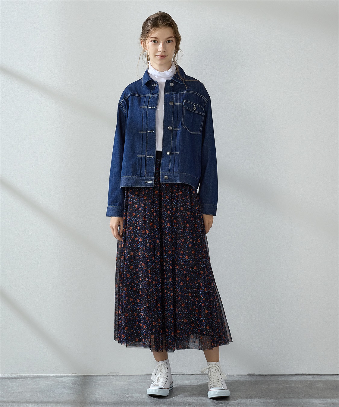 デニムジャケット LE SOUK HOLIDAY｜クロスプラス公式通販サイト