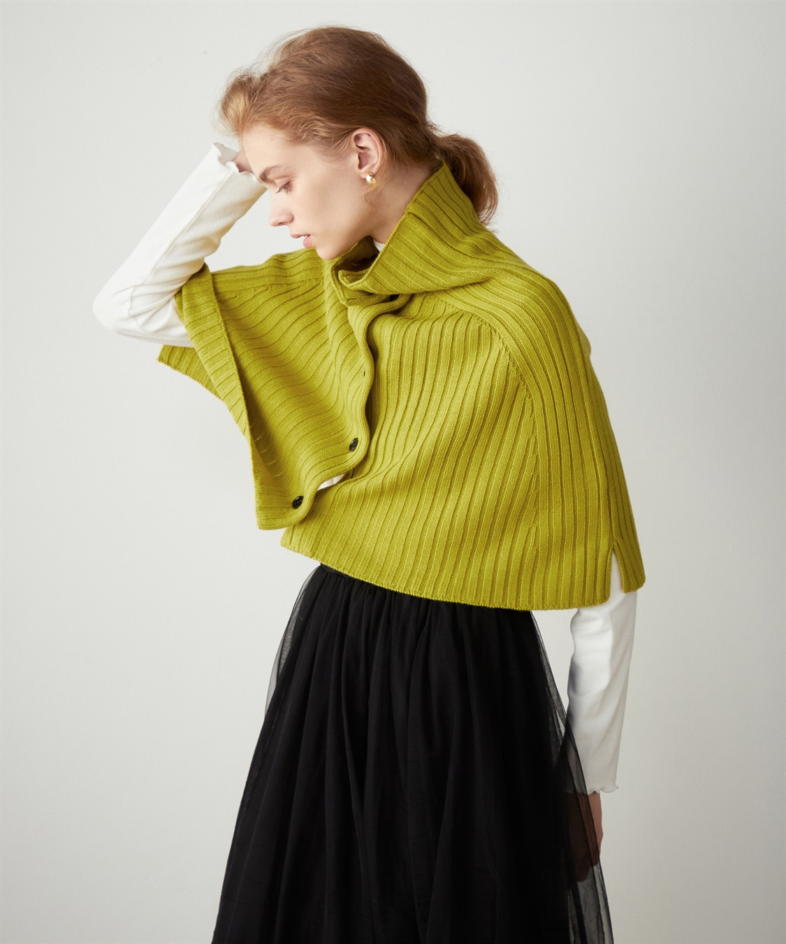 ニットポンチョ LE SOUK HOLIDAY｜クロスプラス公式通販サイト