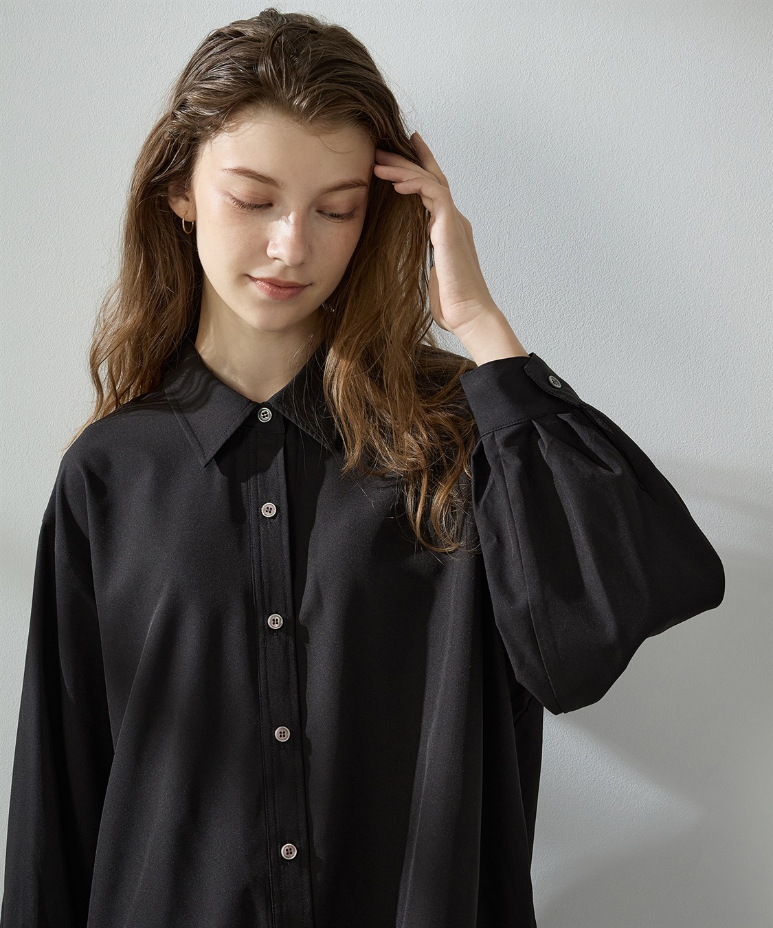 ドロストシャツブラウス LE SOUK HOLIDAY｜クロスプラス公式通販サイト