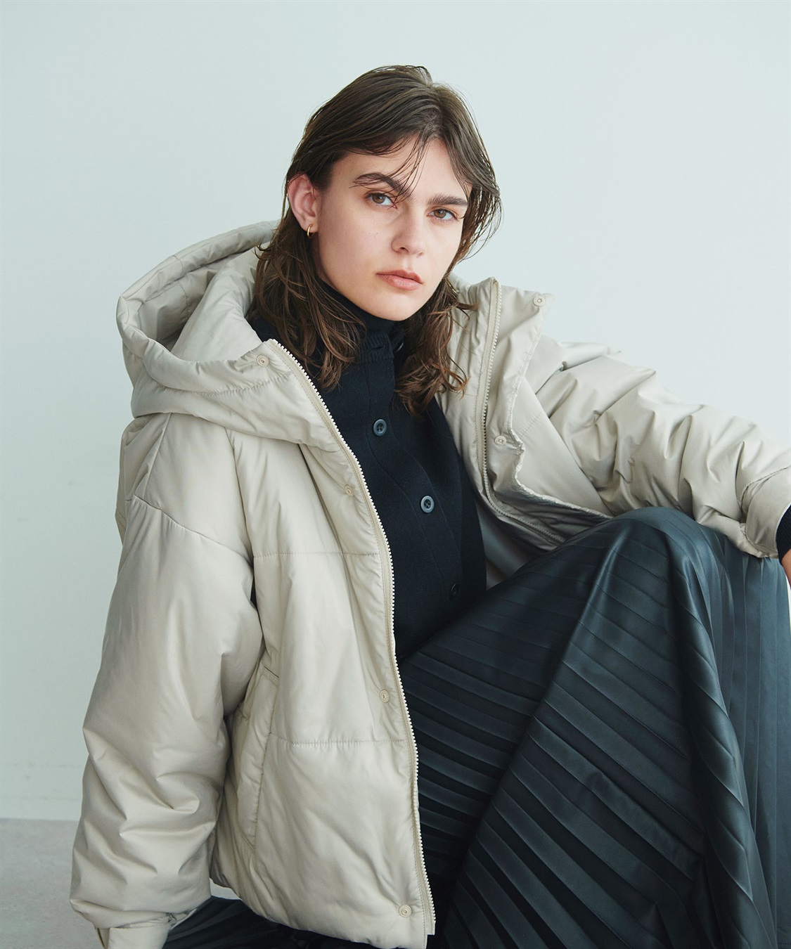 中綿ショートコート N.O.R.C｜クロスプラス公式通販サイト