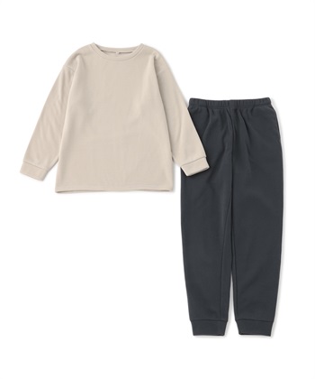 LAFUKU/ラフク】裏起毛スウェットルームウェアSET◇新色追加◇（上下