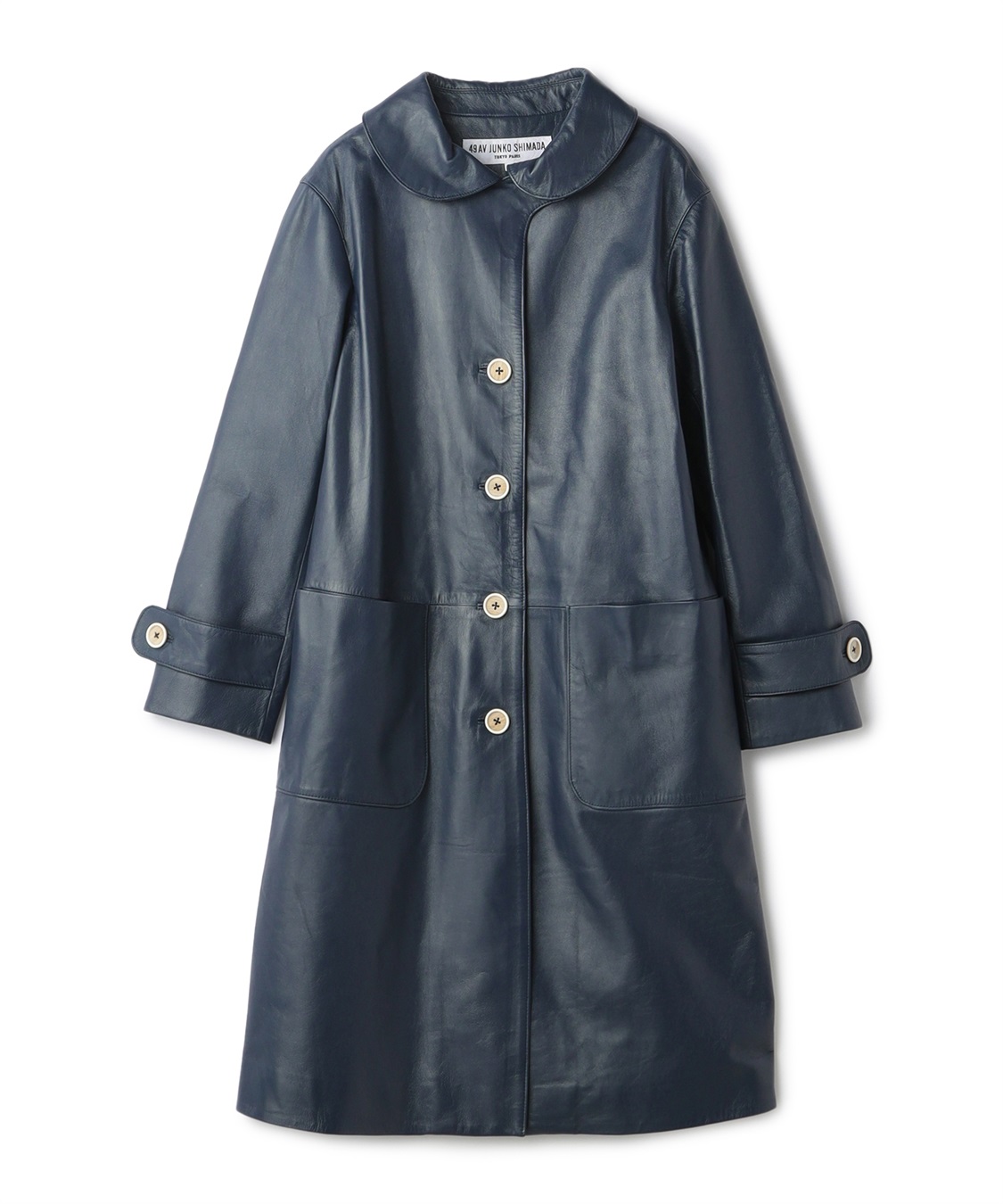 羊革ロングコート 49AV JUNKO SHIMADA｜クロスプラス公式通販サイト