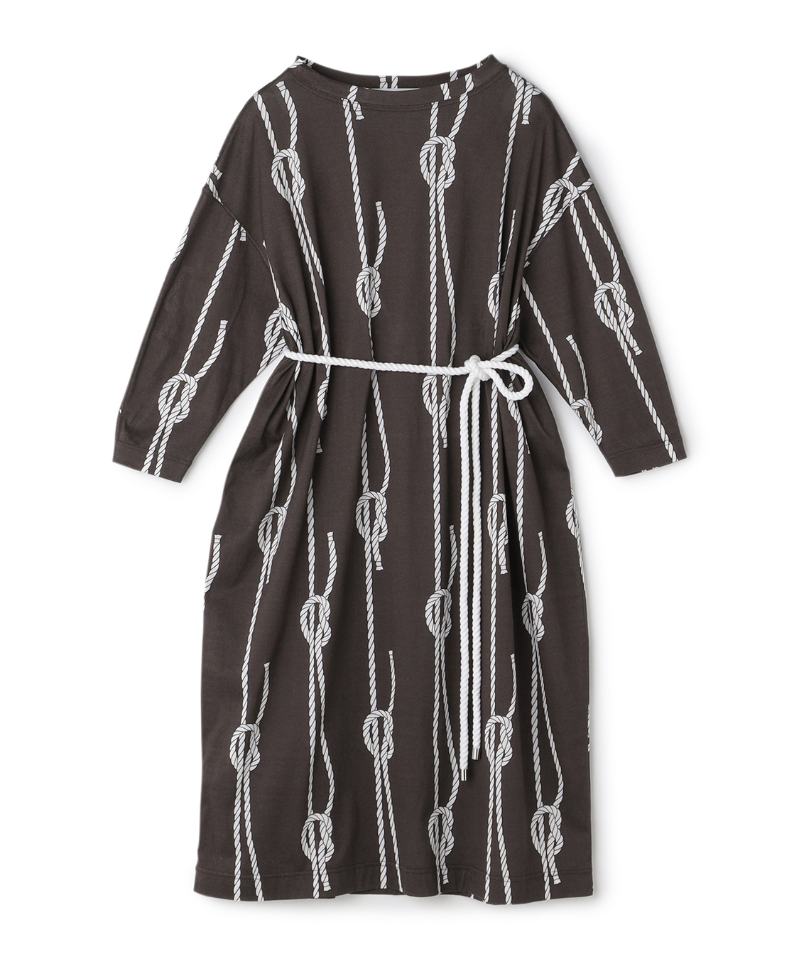 ロープ柄ワンピース 49AV JUNKO SHIMADA｜クロスプラス公式通販サイト