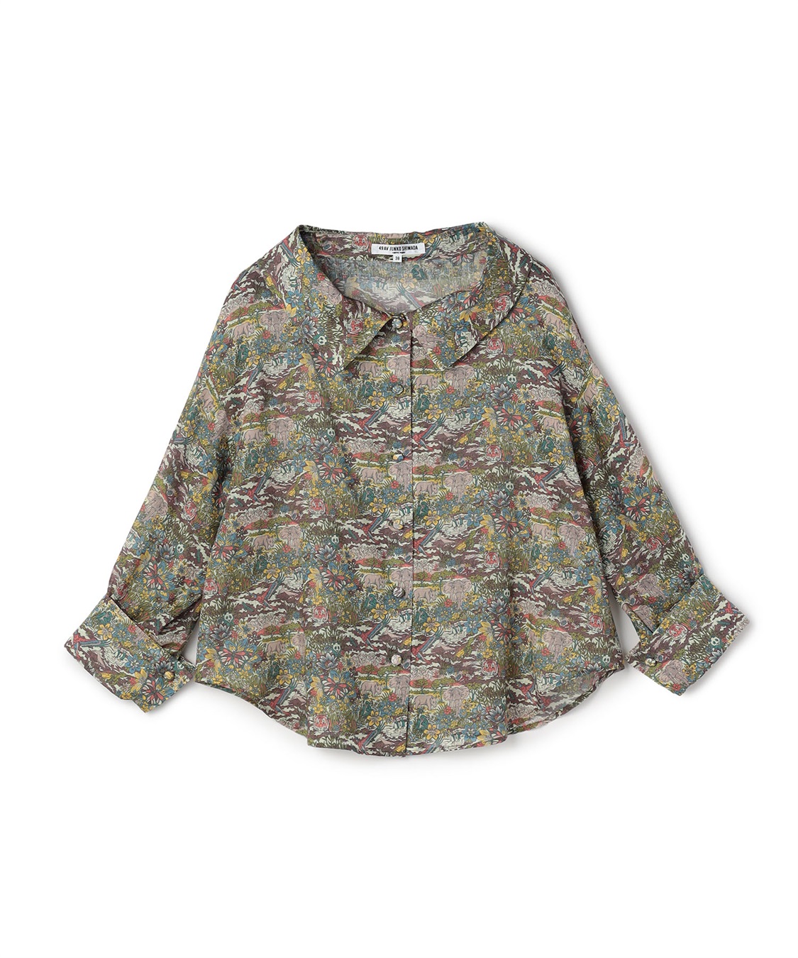 リバティ柄長袖ブラウス 49AV JUNKO SHIMADA｜クロスプラス公式通販サイト