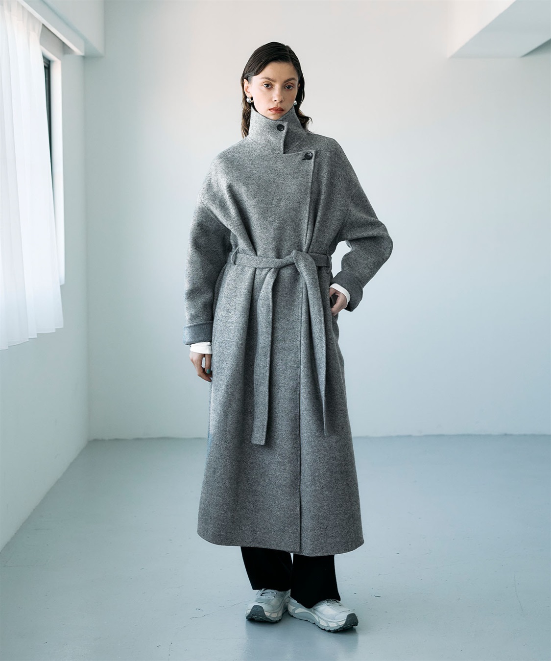 ジーロンウールシルクネップリバーコート N.O.R.C｜クロスプラス公式