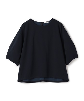 UV/シワになりにくい》サマ美え ジョーゼットバルーンスリーブトップス