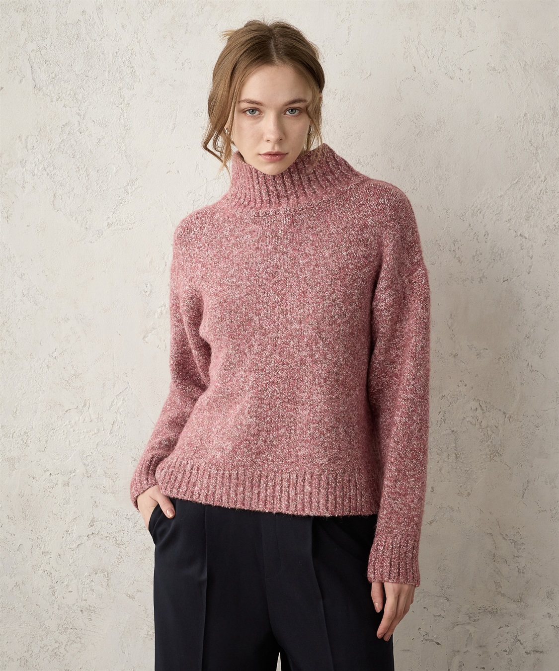 ミックスヤーンニットプルオーバー LE SOUK HOLIDAY｜クロスプラス公式