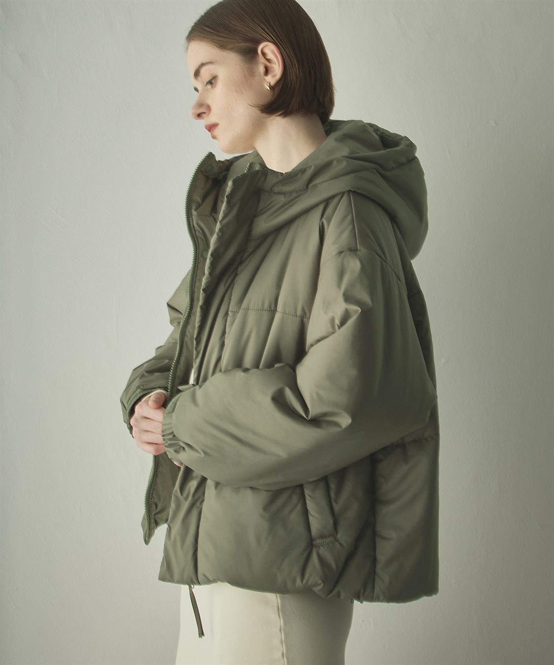 中綿ショートコート N.O.R.C｜クロスプラス公式通販サイト