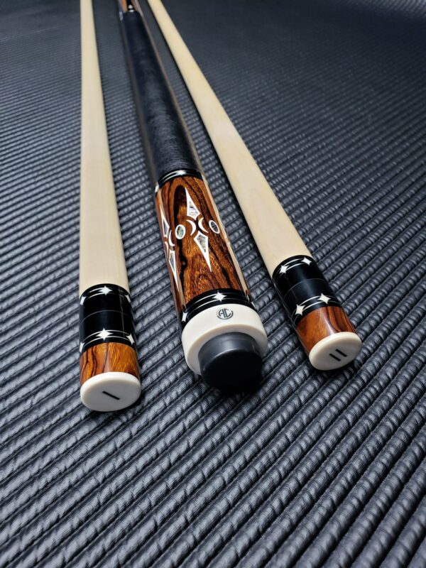 Ariel Carmeli Custom Cue – SOLD! - Crossroad Cues