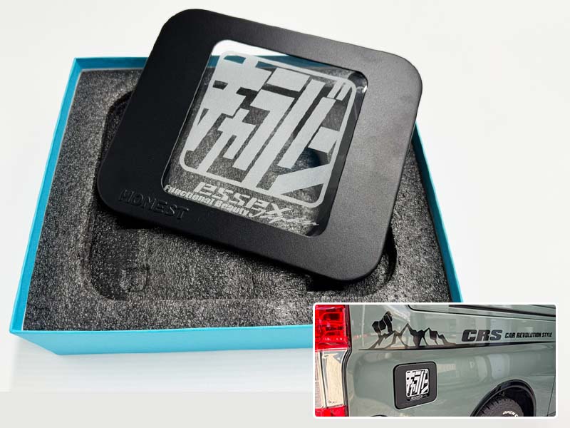 ES ガラスリッド キャラバン用 ESSEX×キャラバンロゴ入り | 200系