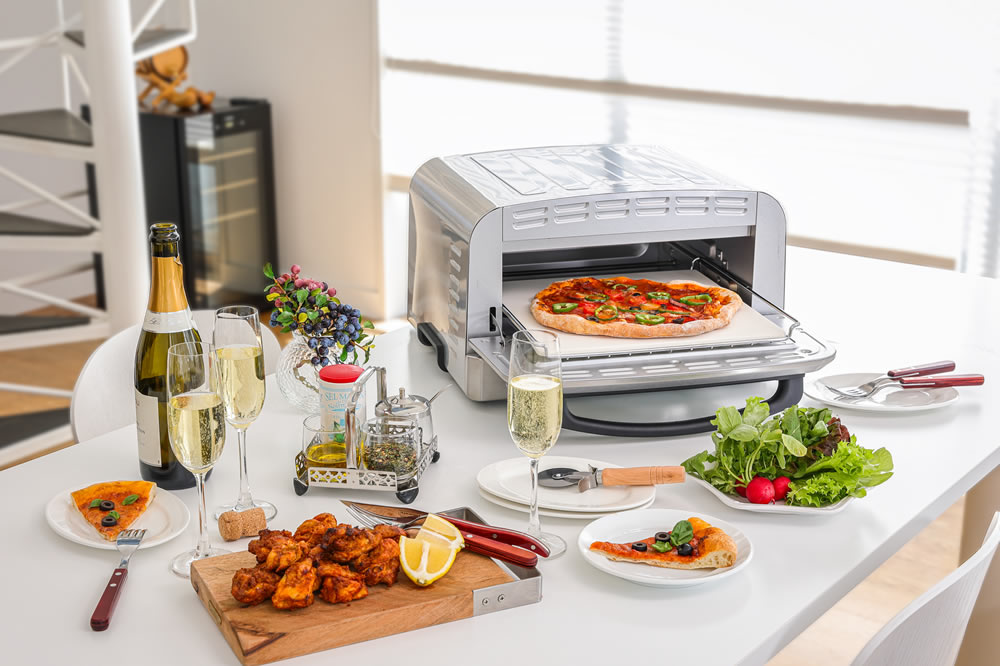 クイジナートのピザオーブン「CPZ-120SJ」まるで石窯！最高400℃でお店