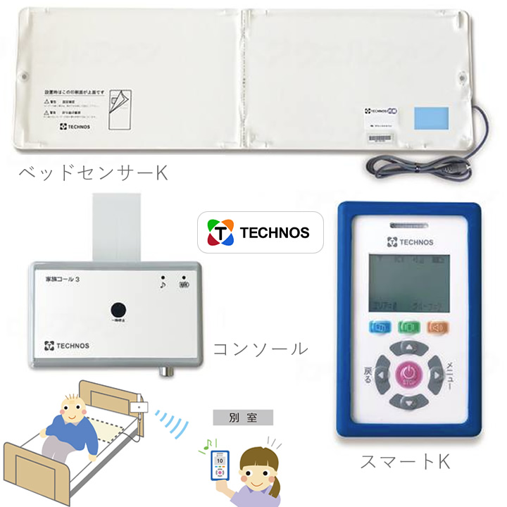家族コール3B スマート ベッドセンサー テクノスジャパン HKSM-3B 商品