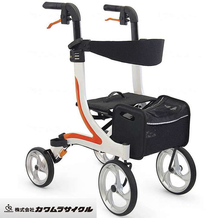 屋内外両用歩行器 四輪歩行器 カワムラサイクル KW40 商品詳細｜介護