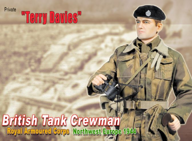 ミリタリー WWII British Tank Crewman 1/6 1/6