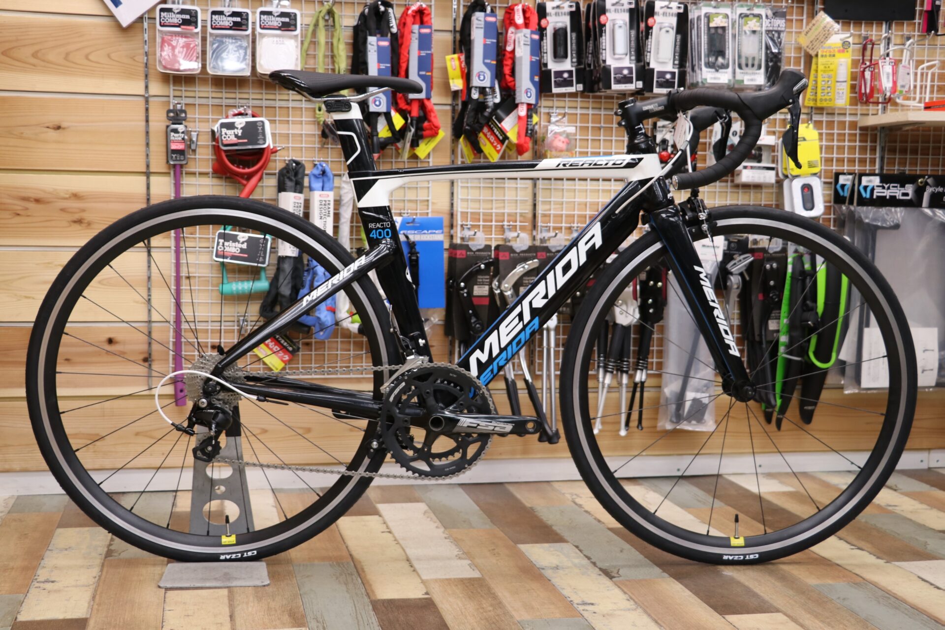 中古ロードバイク】MERIDA REACTO 400（メリダ リアクト 400）――税抜き