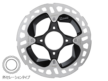 シマノ RT-MT900-SS 140mm センターロックDISCローター 外セレーション