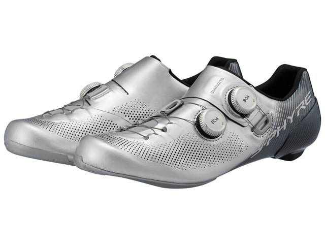 シマノ RC9S（SH-RC903S）シルバー SPD-SL ロードシューズ 数量限定
