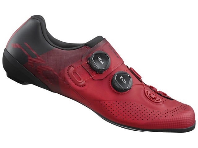 シマノ RC7（SH-RC702）クリムゾン SPD-SL ロードシューズ【ワイド