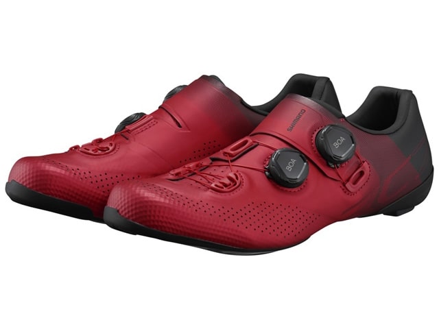 シマノ RC7（SH-RC702）クリムゾン SPD-SL ロードシューズ【ワイド