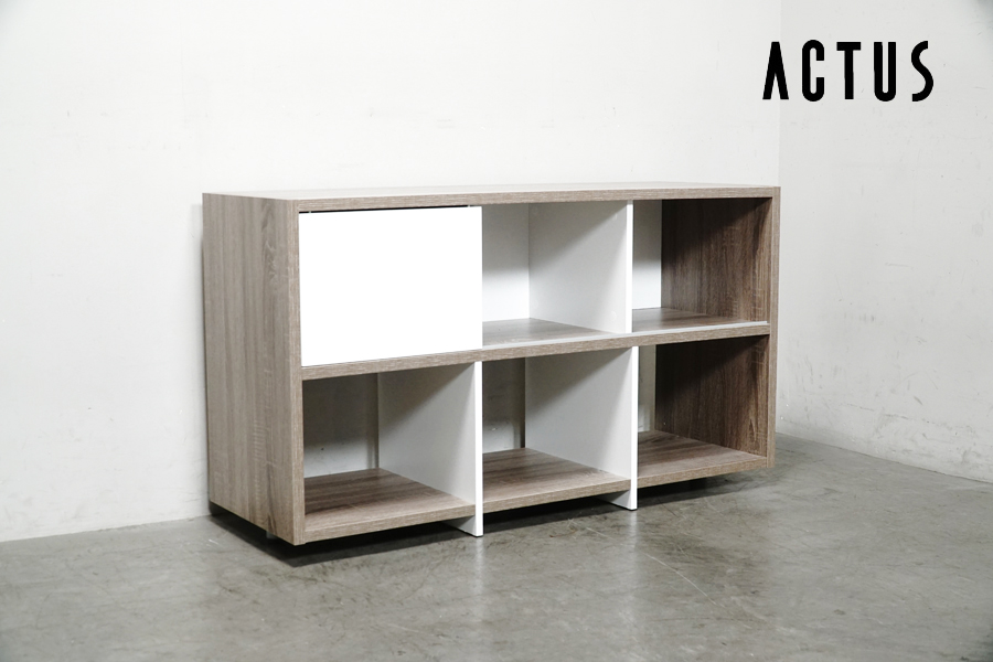 ブックシェルフ 本棚 ホワイト ACTUS BOCONCEPT ブックシェルフ 本棚