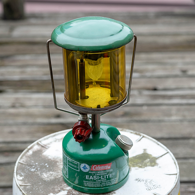 Coleman222A【加圧式ランタン 最小】 - Oldstyleでいこう♪