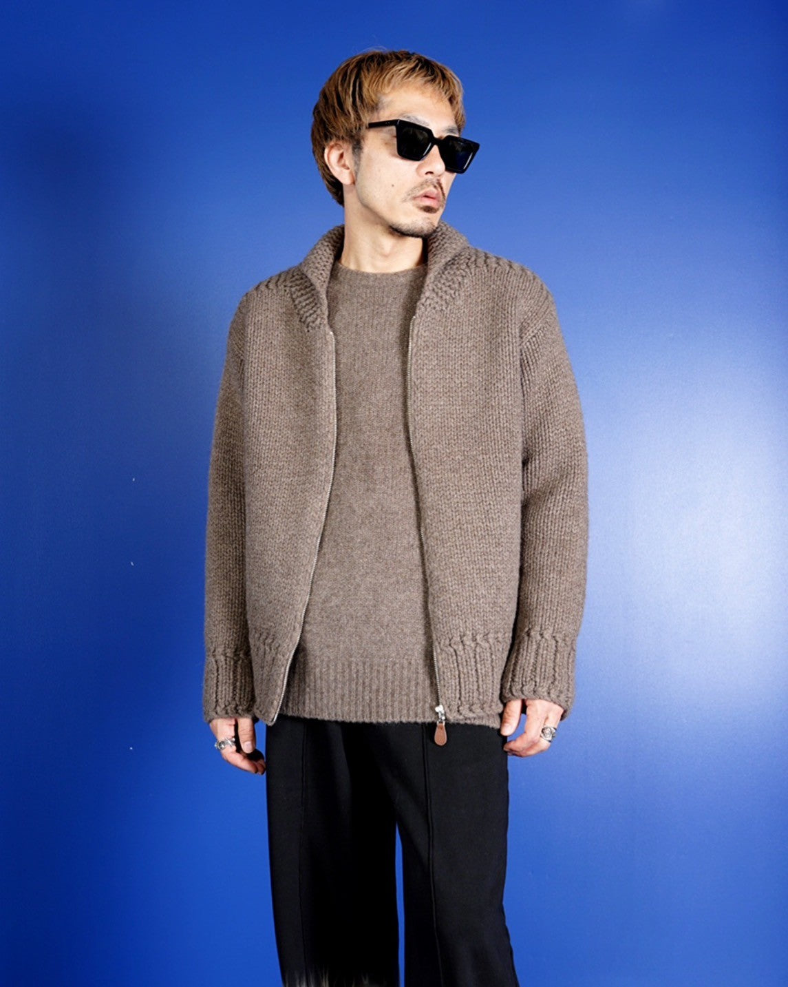walenode(ウェルノード) INNOCENT YAK SHETLAND SWEATER -Amanojak.
