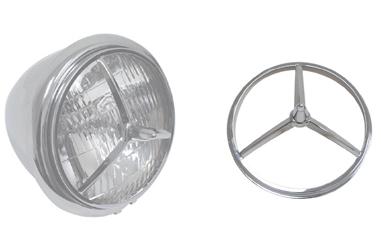 Tri-Bar ヘッドライト インサート - V-TWIN | アンバーピース