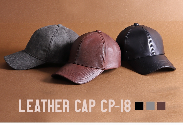 CP-18 デグナーレザーキャップ - DEGNER | アンバーピース