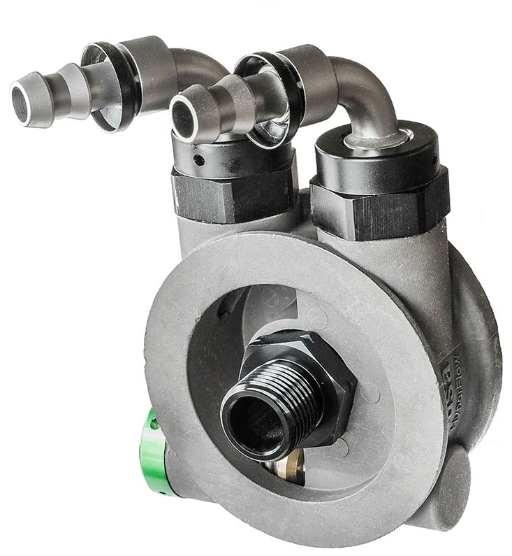 オイルフィルターアダプター サーモスタット付き - JAGG | アンバーピース