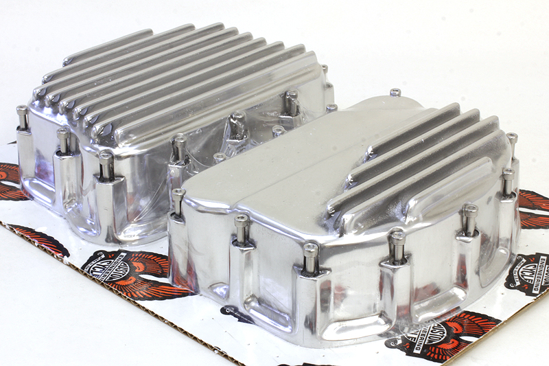 FINNED パンヘッド ロッカーカバー - CUSTOM CYCLE ENGINEERING