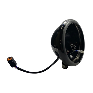 LUCAS STYLE 5-3/4””SIDE MOUNT ヘッドライトシェル - EMGO | アンバー