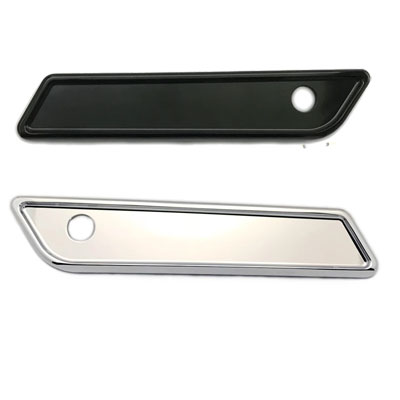 10-GAUGE サドルバッグラッチカバー - Arlen Ness | アンバーピース